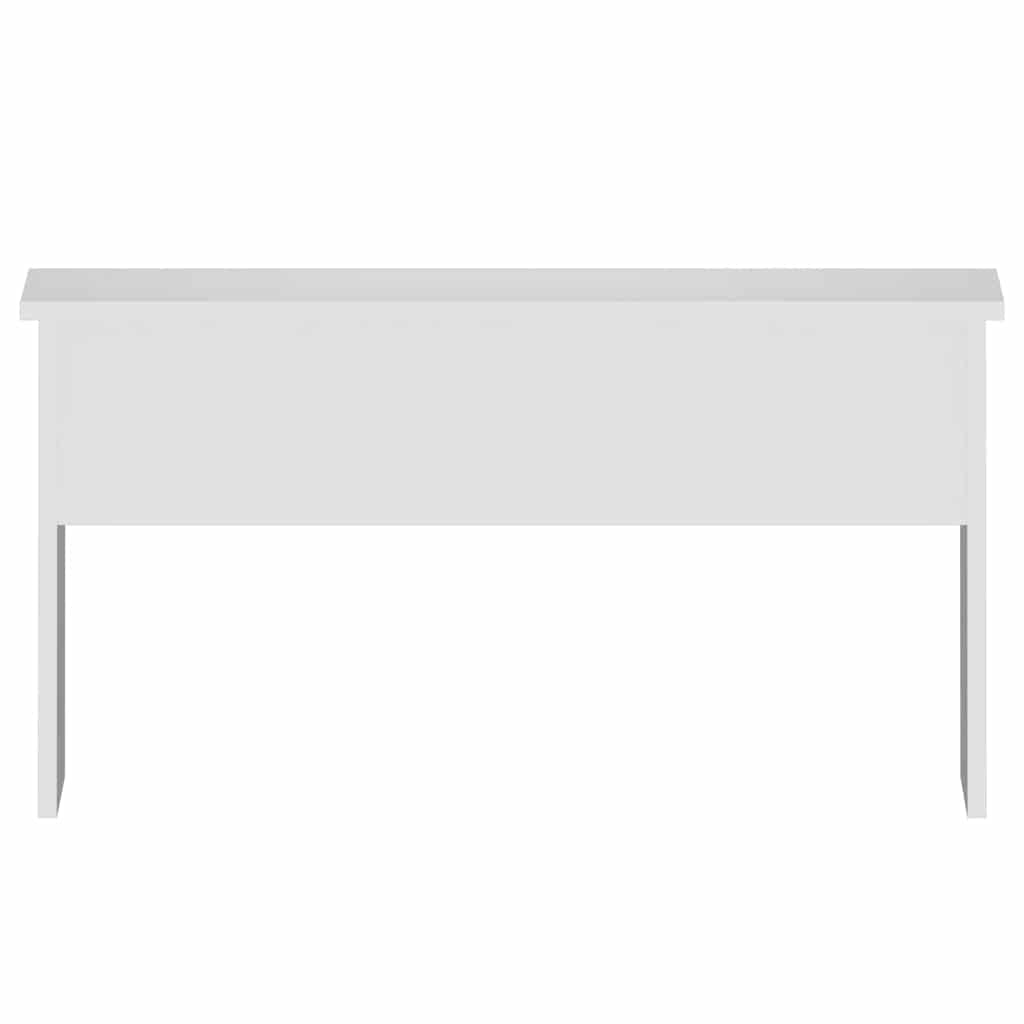 Coffee Table White 80x50.5x41.5 cm Engineered Wood
