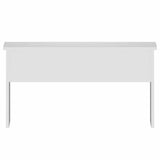 Coffee Table White 80x50.5x41.5 cm Engineered Wood - Top-Down View
