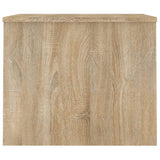 Coffee Table Sonoma Oak 80x50.5x41.5 cm Engineered Wood