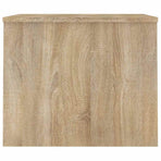 Coffee Table Sonoma Oak 80x50.5x41.5 cm Engineered Wood