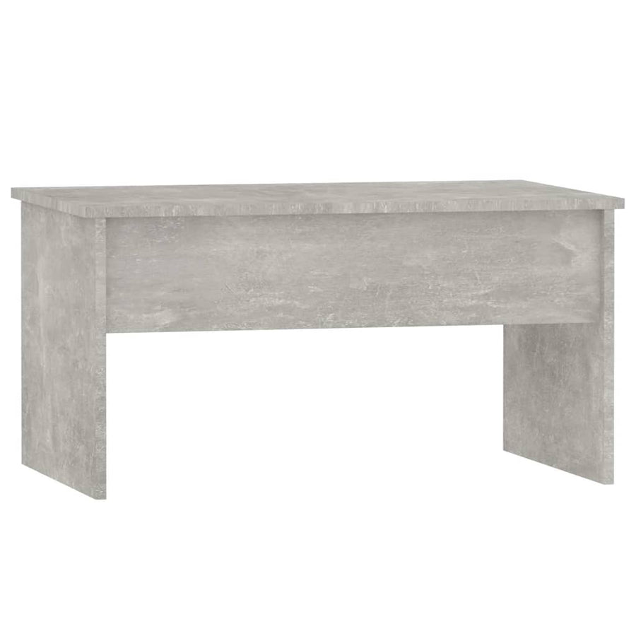 Coffee Table Concrete Grey 80x50.5x41.5 cm Engineered Wood
