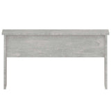Coffee Table Concrete Grey 80x50.5x41.5 cm Engineered Wood - Top-Down View
