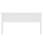 Coffee Table High Gloss White 80x50.5x41.5 cm Engineered Wood