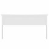 Coffee Table High Gloss White 80x50.5x41.5 cm Engineered Wood - Top-Down View