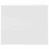 Coffee Table High Gloss White 80x50.5x41.5 cm Engineered Wood