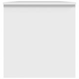 Coffee Table White 102x50x52.5 cm Engineered Wood