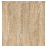 Coffee Table Sonoma Oak 102x50x52.5 cm Engineered Wood