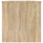 Coffee Table Sonoma Oak 102x50x52.5 cm Engineered Wood