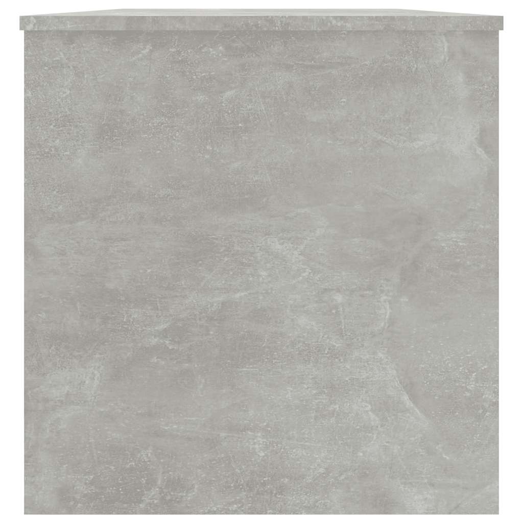 Coffee Table Concrete Grey 102x50x52.5 cm Engineered Wood