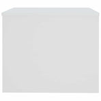 Coffee Table White 80x50x40 cm Engineered Wood