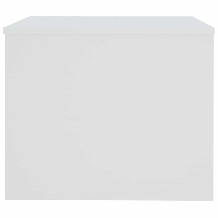 Coffee Table White 80x50x40 cm Engineered Wood