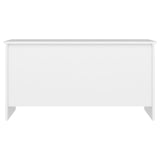 Coffee Table White 102x55.5x52.5 cm Engineered Wood