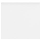 Coffee Table White 102x55.5x52.5 cm Engineered Wood
