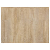 Coffee Table Sonoma Oak 80x55.5x41.5 cm Engineered Wood