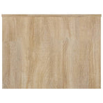 Coffee Table Sonoma Oak 80x55.5x41.5 cm Engineered Wood