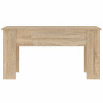 Coffee Table Sonoma Oak 101x49x52 cm Engineered Wood