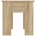 Coffee Table Sonoma Oak 101x49x52 cm Engineered Wood