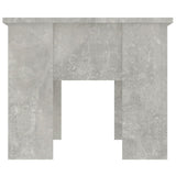 Coffee Table Concrete Grey 79x49x41 cm Engineered Wood - Top-Down View