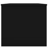 Coffee Table Black 102x50.5x46.5 cm Engineered Wood