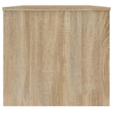 Coffee Table Sonoma Oak 102x50.5x46.5 cm Engineered Wood