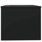 Coffee Table Black 80x50x42.5 cm Engineered Wood