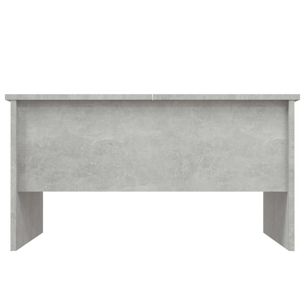 Coffee Table Concrete Grey 80x50x42.5 cm Engineered Wood