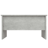 Coffee Table Concrete Grey 80x50x42.5 cm Engineered Wood