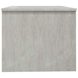 Coffee Table Concrete Grey 80x50x42.5 cm Engineered Wood