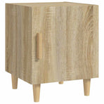 Bedside Cabinet Sonoma Oak Engineered Wood