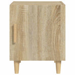 Bedside Cabinet Sonoma Oak Engineered Wood