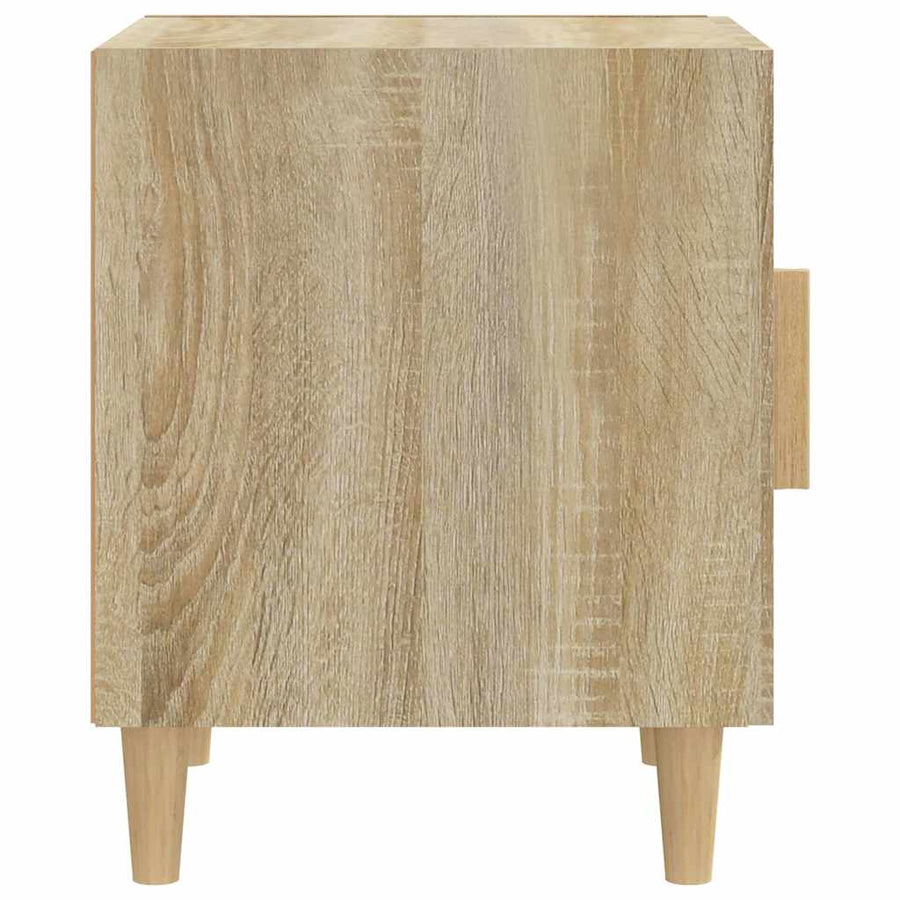 Bedside Cabinet Sonoma Oak Engineered Wood