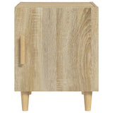 Bedside Cabinets 2 pcs Sonoma Oak Engineered Wood - Top-Down View