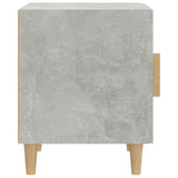 Bedside Cabinets 2 pcs Concrete Grey Engineered Wood - 45-Degree Angle