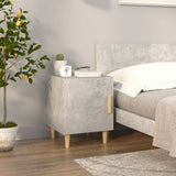 Bedside Cabinets 2 pcs Concrete Grey Engineered Wood - Extra Image