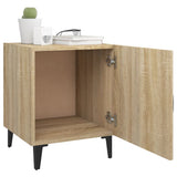 Bedside Cabinets 2 pcs Sonoma Oak Engineered Wood