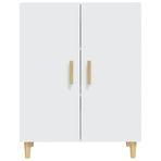 Sideboard White 70x34x90 cm Engineered Wood