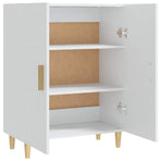 Sideboard White 70x34x90 cm Engineered Wood