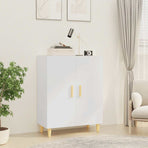 Sideboard White 70x34x90 cm Engineered Wood