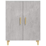 Sideboard Concrete Grey 70x34x90 cm Engineered Wood