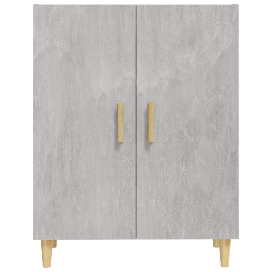 Sideboard Concrete Grey 70x34x90 cm Engineered Wood