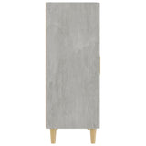 Sideboard Concrete Grey 70x34x90 cm Engineered Wood - Top-Down View