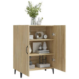 Sideboard Sonoma Oak 70x34x90 cm Engineered Wood - Close-Up Angle