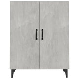 Sideboard Concrete Grey 70x34x90 cm Engineered Wood