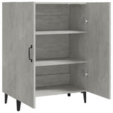 Sideboard Concrete Grey 70x34x90 cm Engineered Wood - Top-Down View