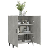 Sideboard Concrete Grey 70x34x90 cm Engineered Wood - Close-Up Angle