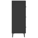 Sideboard Black 69.5x34x90 cm Engineered Wood