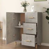 Sideboard Concerte Grey 69.5x34x90 cm Engineered Wood
