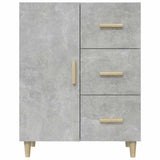 Sideboard Concerte Grey 69.5x34x90 cm Engineered Wood