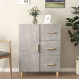 Sideboard Concerte Grey 69.5x34x90 cm Engineered Wood