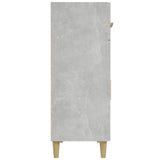 Sideboard Concrete Grey 69.5x34x89 cm Engineered Wood - 45-Degree Angle